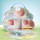 Magiczny Domek Walizeczka Djeco Tinyly Sunny i Mii | Otwierany Domek dla Figurek w Kształcie Chmurki dla Dzieci 4+, Przenośna Kamieniczka z Uchwytem i 2 Figurkami, Wspiera Wyobraźnię i Odgrywanie Ról, Prezent dla Dziewczynki.