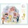 Magiczny Domek Walizeczka Djeco Tinyly Sunny i Mii | Otwierany Domek dla Figurek w Kształcie Chmurki dla Dzieci 4+, Przenośna Kamieniczka z Uchwytem i 2 Figurkami, Wspiera Wyobraźnię i Odgrywanie Ról, Prezent dla Dziewczynki.
