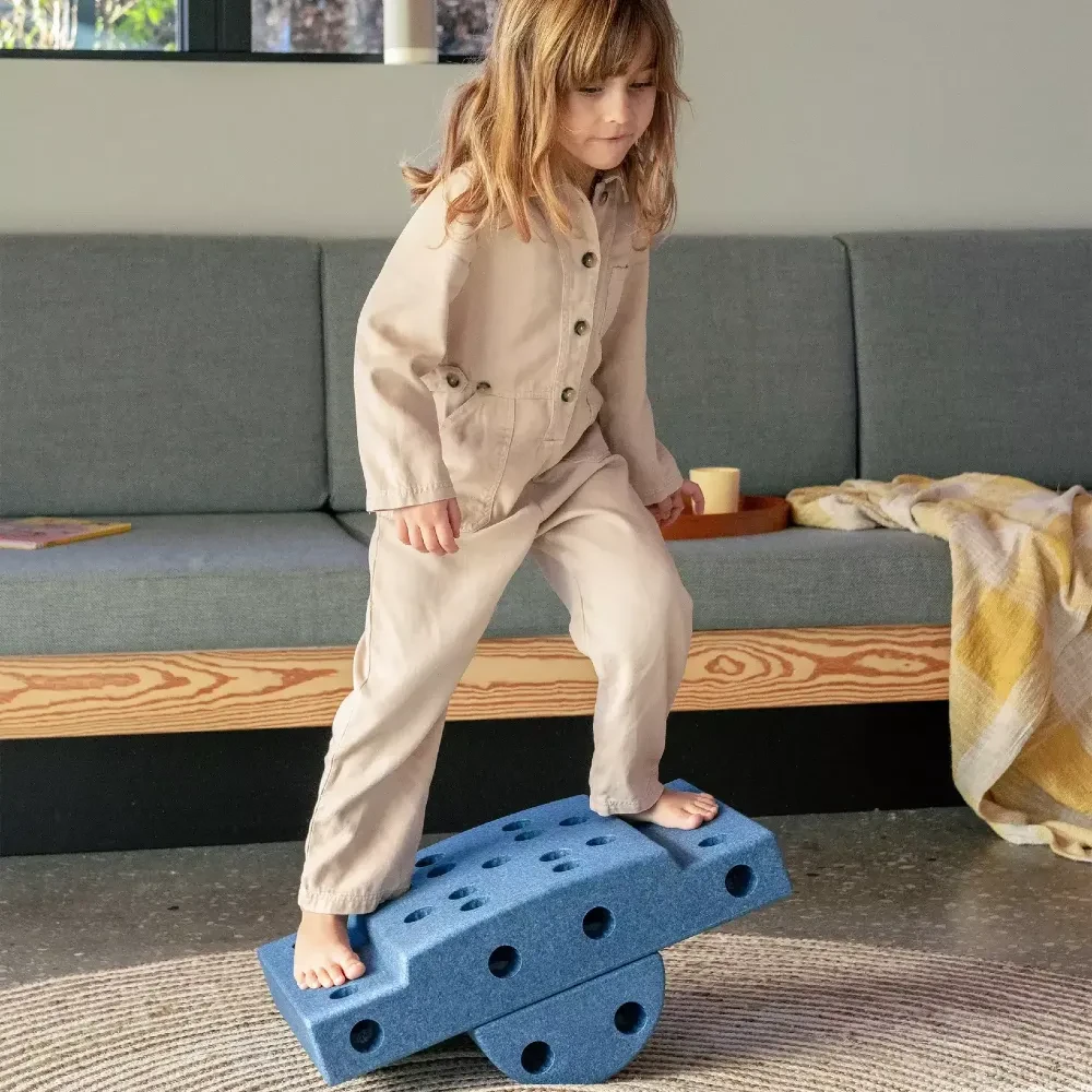 Modu klocki kreatywne Curiosity set 14 elementów niebieski