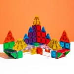 Magna Tiles Klocki Magnetyczne micro MAGS 70 elementów
