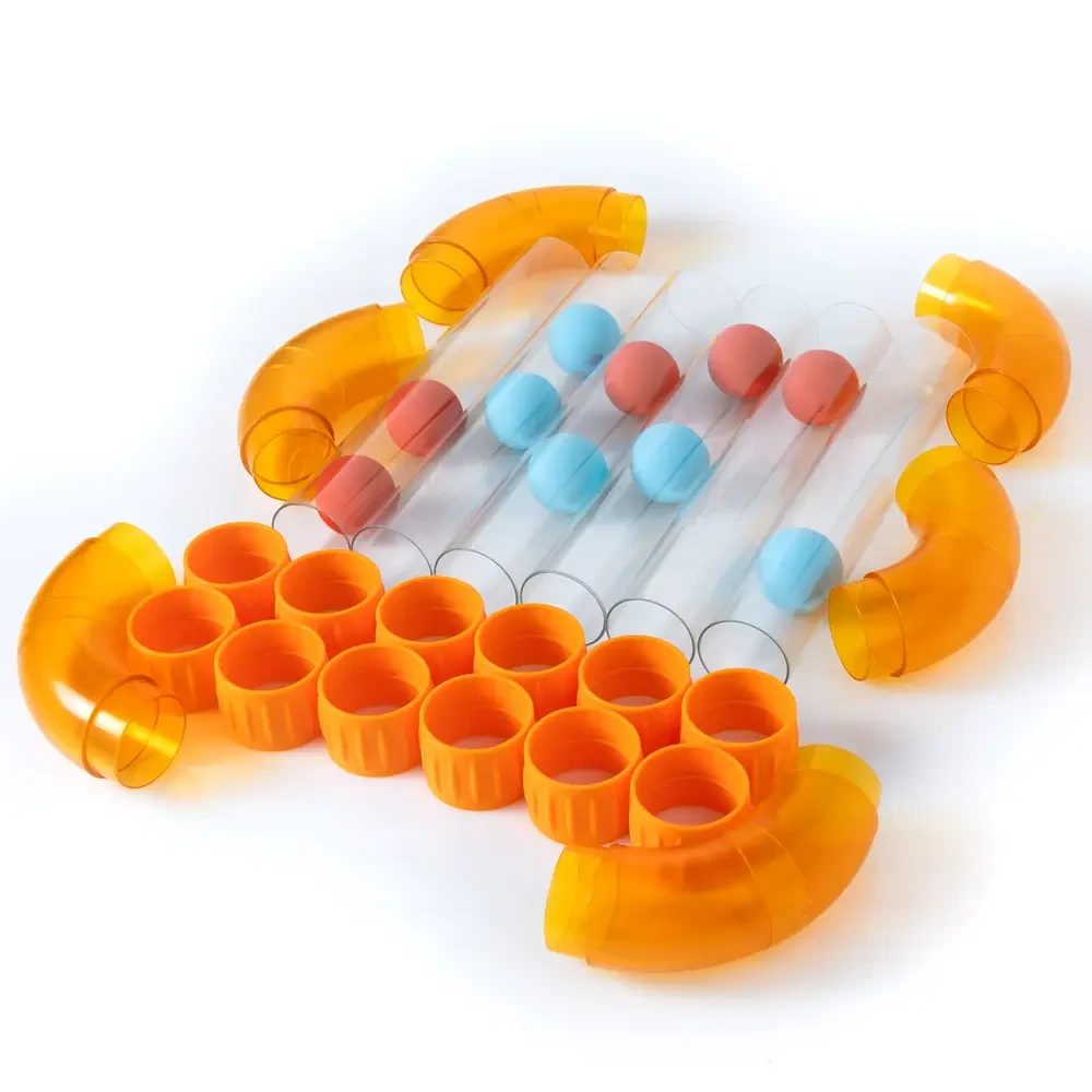 Fat Brain Toys zestaw dodatkowych rurek i piłek do dmuchawy