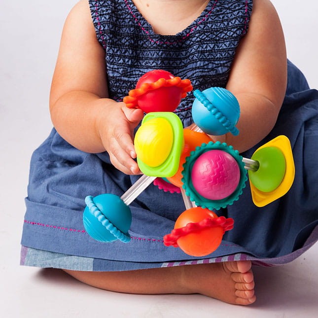 Fat Brain Toys zabawka sensoryczna Wimzle zabawka dla rocznego dziecka