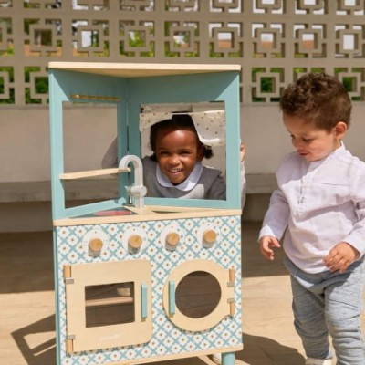 Janod kuchnia drewniana narożna