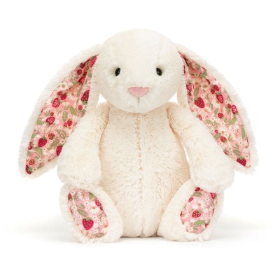 Jellycat maskotka pluszak królik Blossom Cream Bunny Berry 31 cm