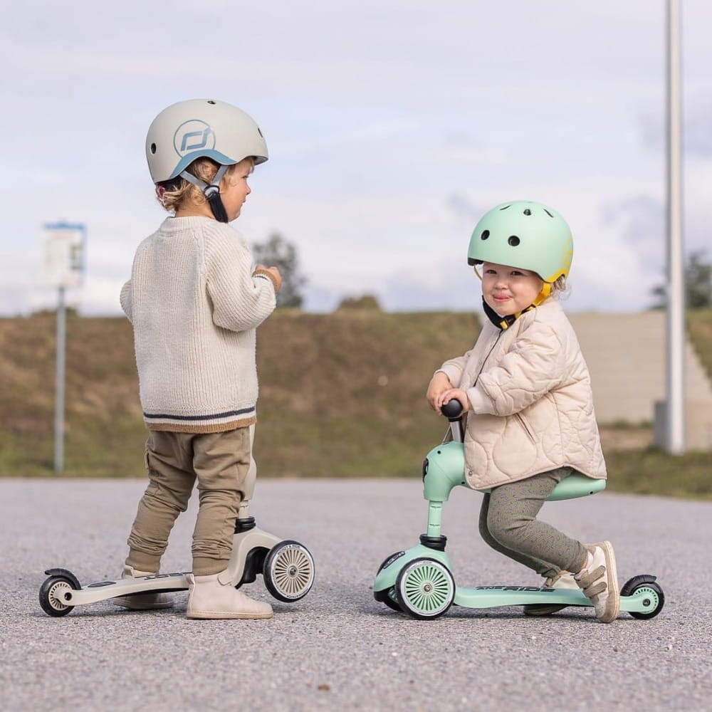Scoot & Ride Highwaykick 1 jeździk i hulajnoga 2w1 Ash