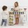 Le Toy Van drewniany supermarket z kasą 3+, duży sklep dla dzieci z akcesoriami i skanerem, idealny na prezent dla dziewczynki 3 latki i 4 latki, rozwija wyobraźnię, liczenie i zabawę w sklep