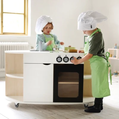 Micki duża drewniana kuchnia Kitchen Island