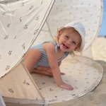 Liewood namiot plażowy z ochroną UV dla dzieci Cassie Pop Up Tent Peach Sea Shell