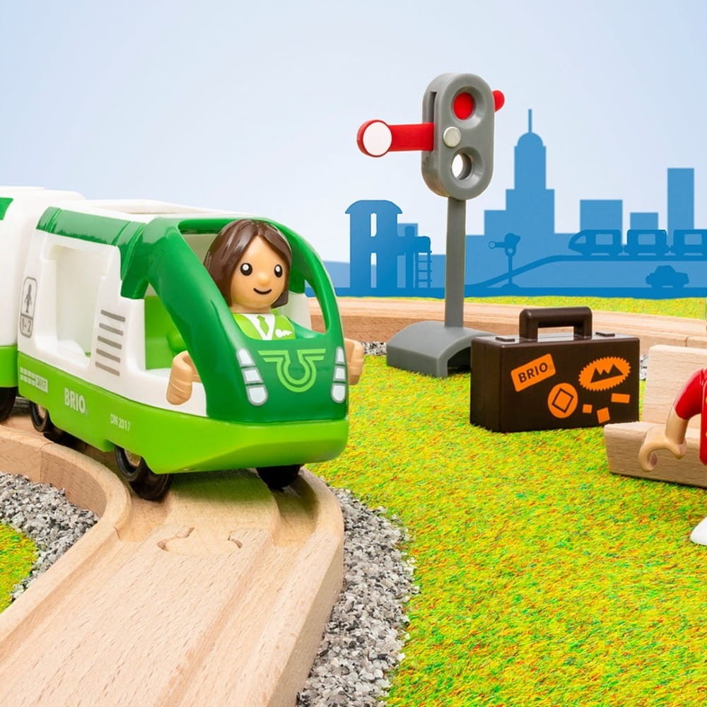 BRIO World Zestaw Startowy Kolejki Koło Circle Train Set