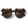 Liewood Darla Mr. Bear okulary przeciwsłoneczne dla dzieci z uszkami misia Dark Tortoise Shiny