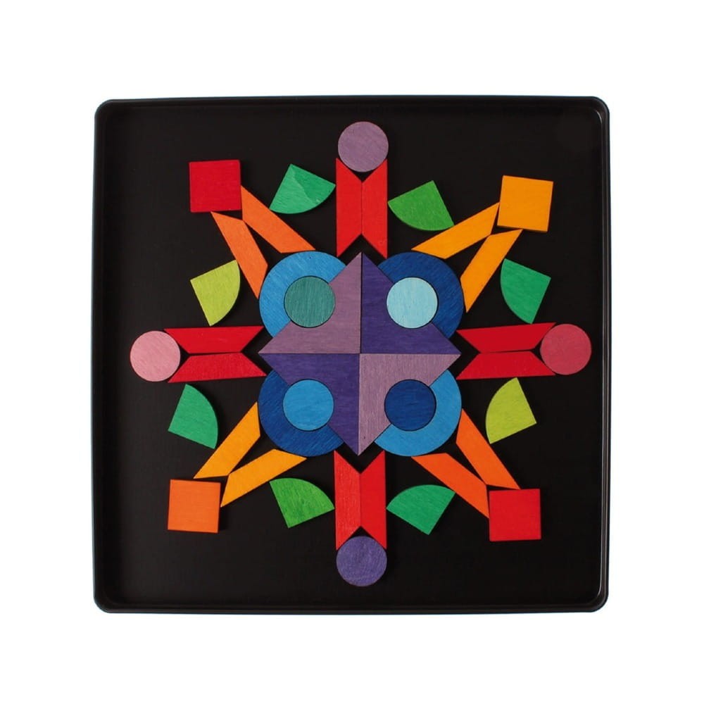 Grimm's układanka magnetyczna Kształty Geometryczne i Klejnoty