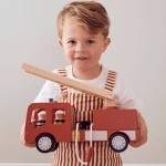 Kids Concept autko drewniany wóz strażacki