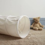 Kids Concept tunel do zabawy dla dzieci bawełniany biały