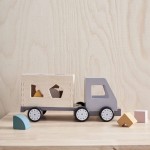 Ciężarówka Drewniana z Sorterem Kształtów i Klockami Kid’s Concept FSC 12m+