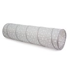 Kids Concept tunel do zabawy dla dzieci szary w gwiazdki