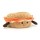 Pluszowy Bajgiel Jellycat Amuseables Bagel 14 cm | Śmieszna Przytulanka z Serkiem dla Niemowląt 0+ i Dorosłych, Miękka Maskotka z Nóżkami, Bezpieczny od Urodzenia, Oryginalny Prezent na Baby Shower i Urodziny, Stylowy Gadżet Premium.