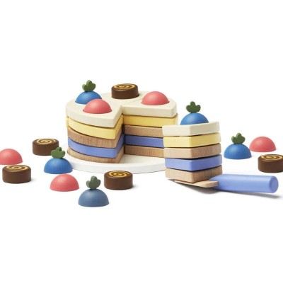 Kids Concept tort zabawka drewniana
