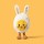 Jellycat Amuseables Bunny Egg
