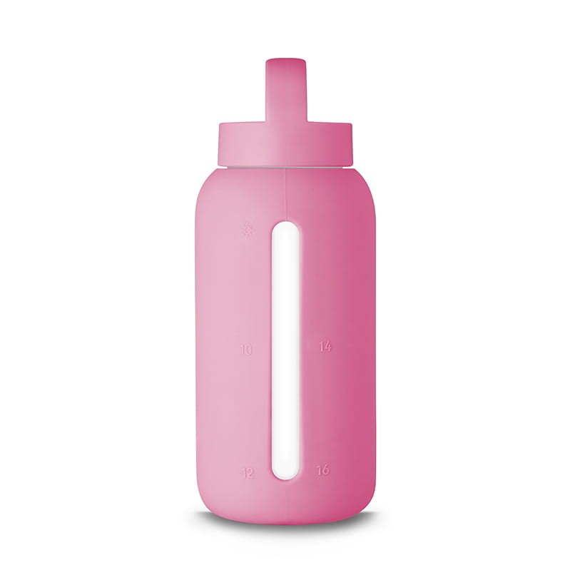 Muuki szklana butelka na wodę 720 ml Flamingo Pink