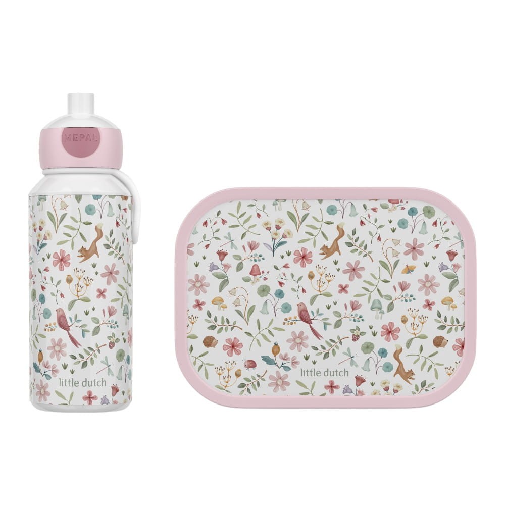 Little Dutch x Mepal zestaw lunchbox i bidon Fairy Wonders