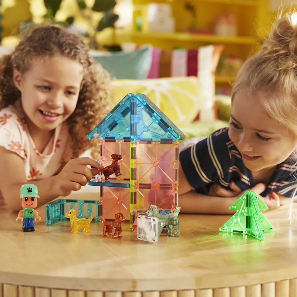 Magna Tiles klocki magnetyczne Puppy Park