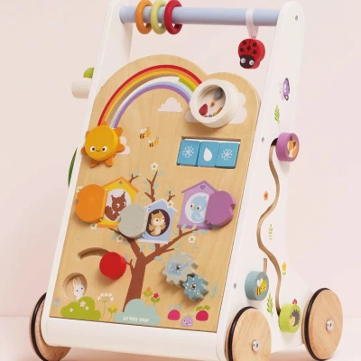 Le Toy Van drewniany pchacz edukacyjny na roczek