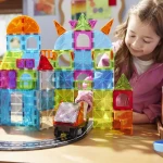 Magna Tiles klocki magnetyczne City Center 110 elementów