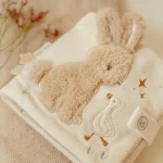 Sensoryczna Książeczka Materiałowa Aktywizująca Little Dutch Newborn Naturals 0m+