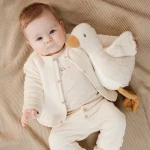 Gąska Przytulanka Newborn Naturals GRS 17 cm Little Dutch 0m+