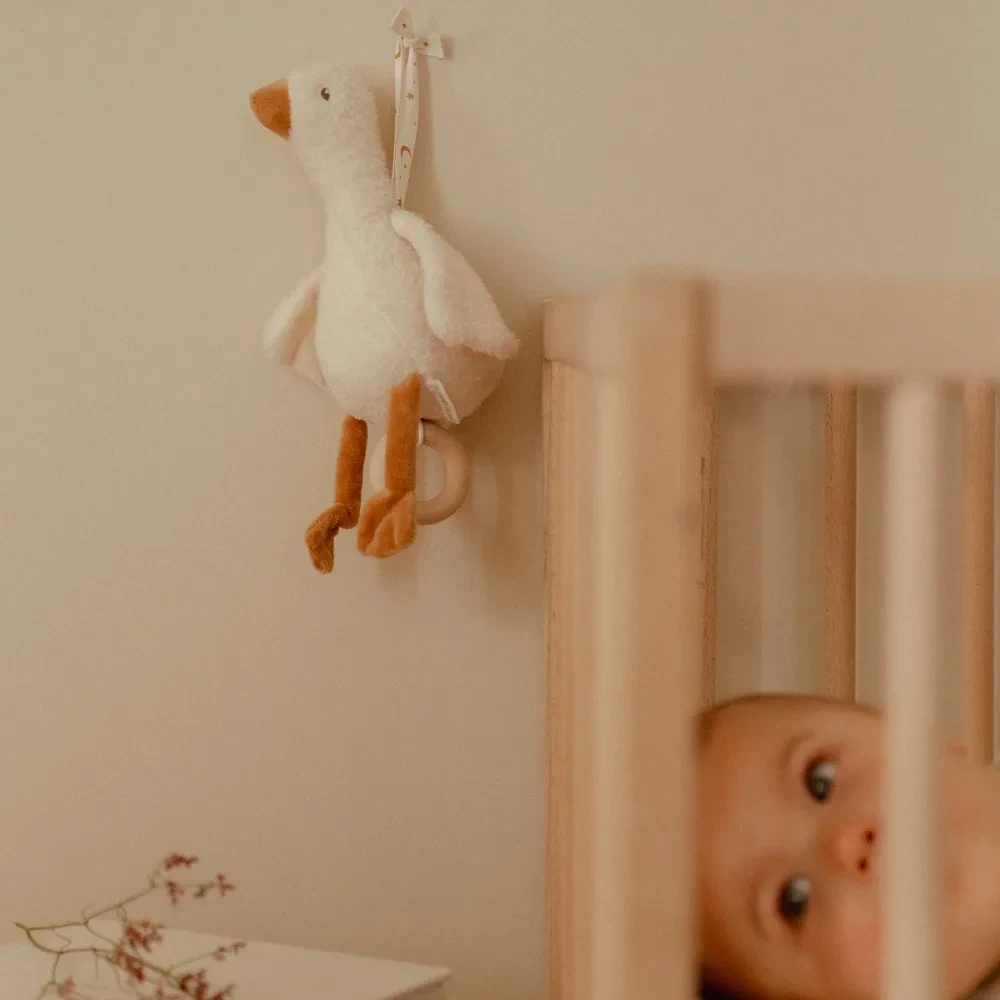 Little Dutch pluszowa pozytywka z kołysanką gąska