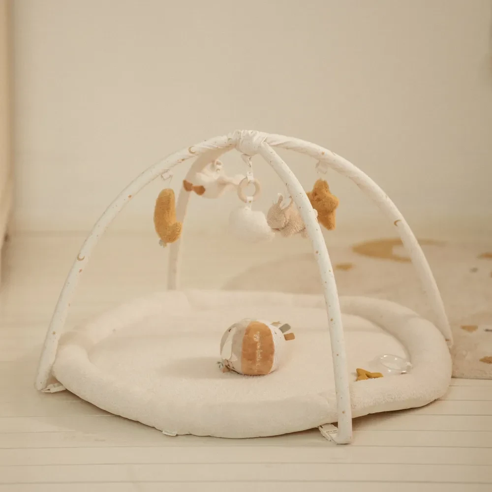 Little Dutch mata edukacyjna z pałąkiem dla niemowlaka Newborn Naturals