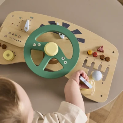 Kids Concept kierownica samochodowa zabawka manipulacyjna