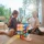 Cleverclixx Tor Kulkowy Dazzling Lights Pack Intense 100 el. – Magnetyczne Klocki Konstrukcyjne dla Dzieci 3+ | Edukacyjny Kulodrom STEAM, Wielopoziomowy Tor dla Kulek i Zestaw Kreatywny z Rurami dla Małego Architekta.