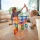 Cleverclixx Tor Kulkowy Dazzling Lights Pack Intense 100 el. – Magnetyczne Klocki Konstrukcyjne dla Dzieci 3+ | Edukacyjny Kulodrom STEAM, Wielopoziomowy Tor dla Kulek i Zestaw Kreatywny z Rurami dla Małego Architekta.