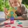 Cleverclixx Mini Tiles Pastel 28 el. – Kompaktowe Klocki Magnetyczne dla Dzieci 3+ w Metalowym Pudełku | Pastelowa Zabawka Podróżna STEAM do Auta i Samolotu, Miniaturowy Zestaw Konstrukcyjny Wspierający Precyzję i Motorykę Małą.