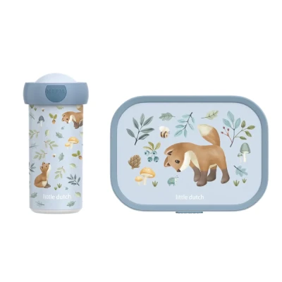Little Dutch lunchbox i bidon Lunch set Forest Friends