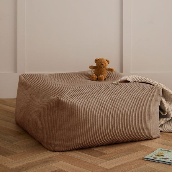 Kids Concept pufa sztruksowa wygodne i stylowe siedzisko do relaksu