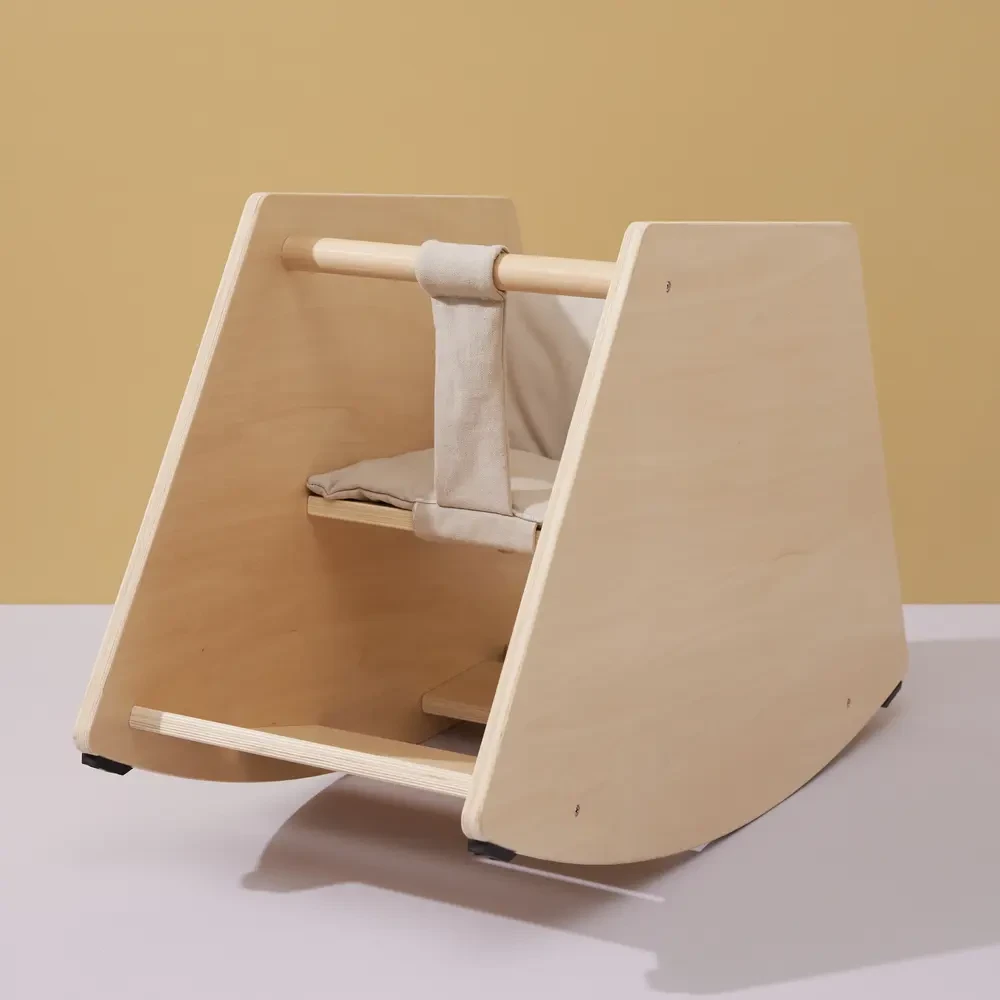 Kids Concept drewniany bujak zabawka na biegunach