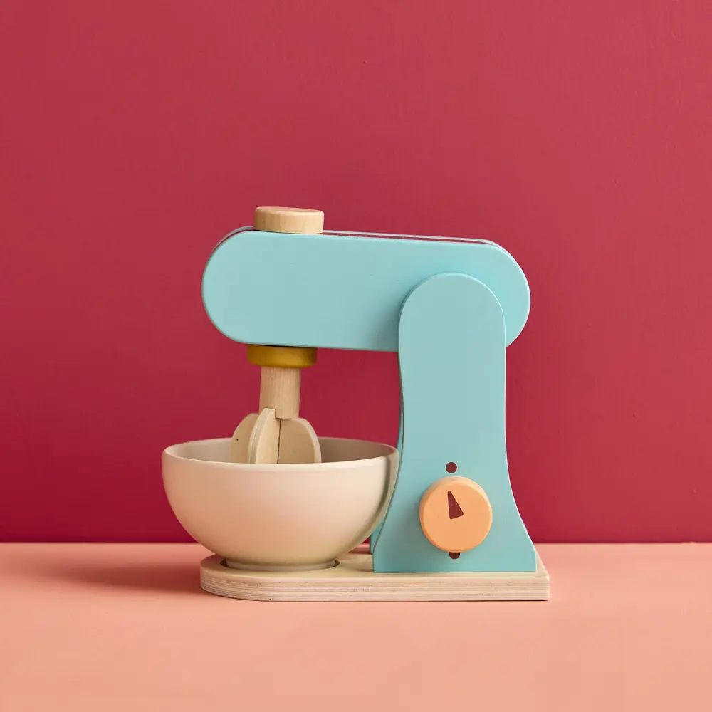 Kids Concept drewniany mikser niebieski