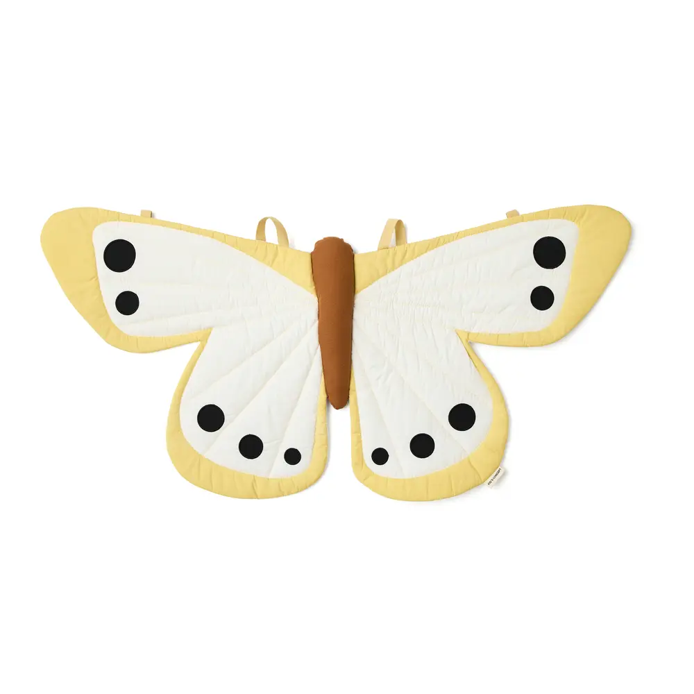Kids Concept strój motyla skrzydła Butterfly maxi yellow