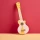 Kids Concept drewniana gitara zabawkowa żółta