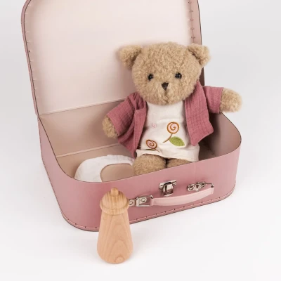Egmont Toys Miś Morrisette z ubraniami w walizce
