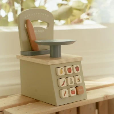 Little Dutch waga edukacyjna zabawka drewniana