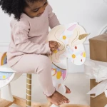 Jednorożec na Biegunach Drewniany Bujak Le Toy Van 12m+