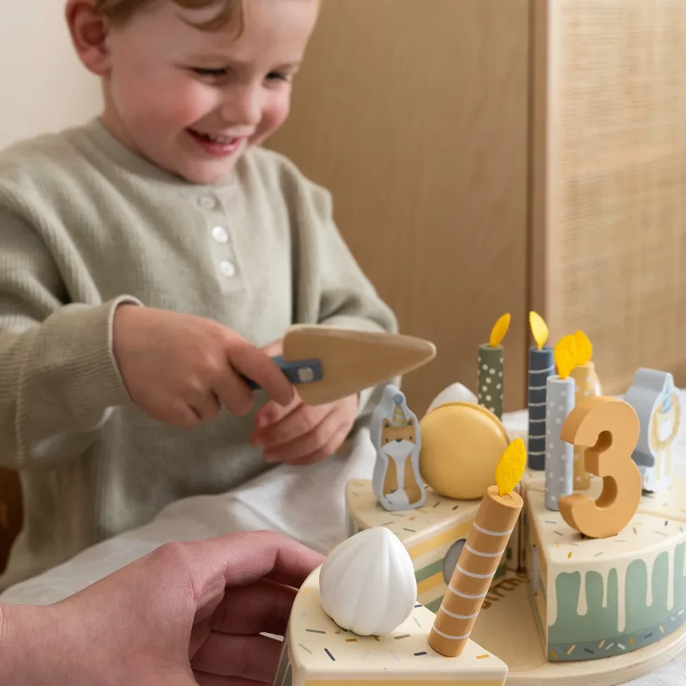 Little Dutch drewniany tort urodzinowy
