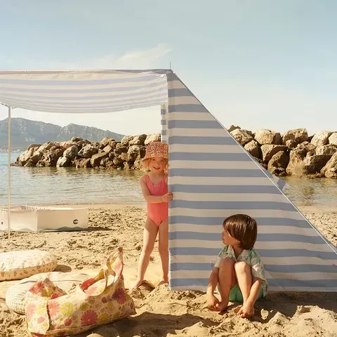 Kids Concept duży namiot do ogrodu i na plażę Beach Playtent Blue