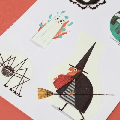 Londji tatuaże dla dzieci na Halloween Wampiry Wilkołaki Duchy