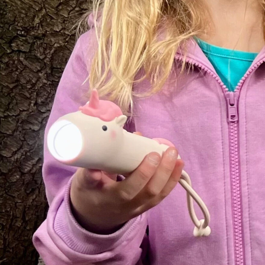 Rabbit & Friends Latarka dla dziewczynki Jednorożec PINKY