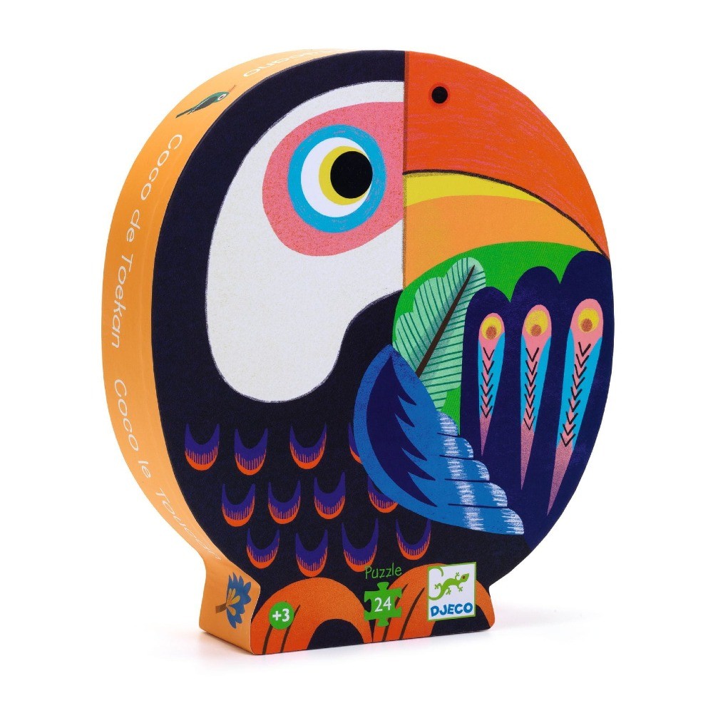 Djeco puzzle Tukan 24 elementy