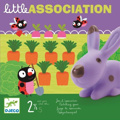 Djeco gra edukacyjna Little Association dla najmłodszych